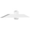 Ekena Millwork Eugene Architectural Grade PVC Gable Bracket, 72"W x 12"H x 6"D x 6"F, 4/12 Pitch GBP072X12X0606EUG00 - alternate 1